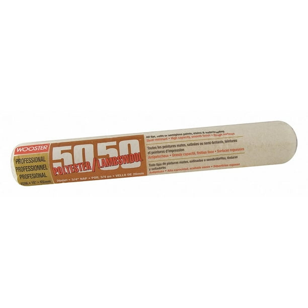 Wooster Brush R296-14 Wooster 50/50 Roller Cover 14-Inch 3/4-Inch Nap Wooster Brush R296-14 Wooster 50/50 Roller Cover 14-Inch 3/4-Inch Nap